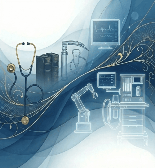 Histoire de la STAAR - Équipements médicaux représentant l'évolution de l'anesthésie